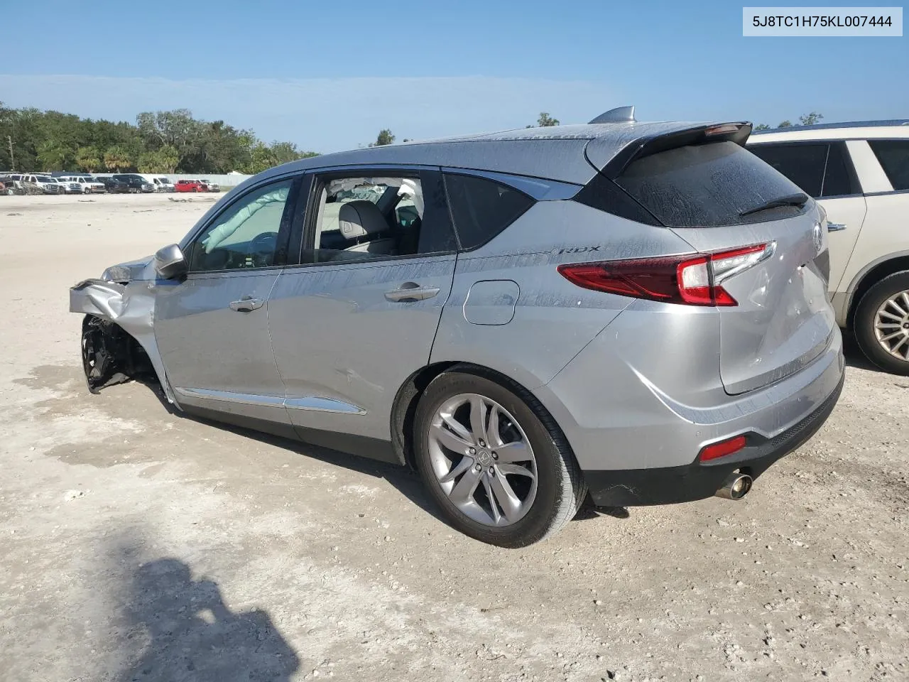 2019 Acura Rdx Advance VIN: 5J8TC1H75KL007444 Lot: 80391384