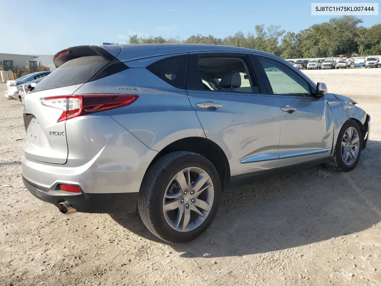 2019 Acura Rdx Advance VIN: 5J8TC1H75KL007444 Lot: 80391384