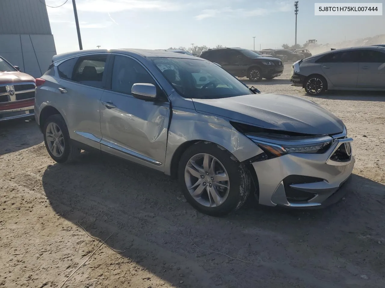 2019 Acura Rdx Advance VIN: 5J8TC1H75KL007444 Lot: 80391384