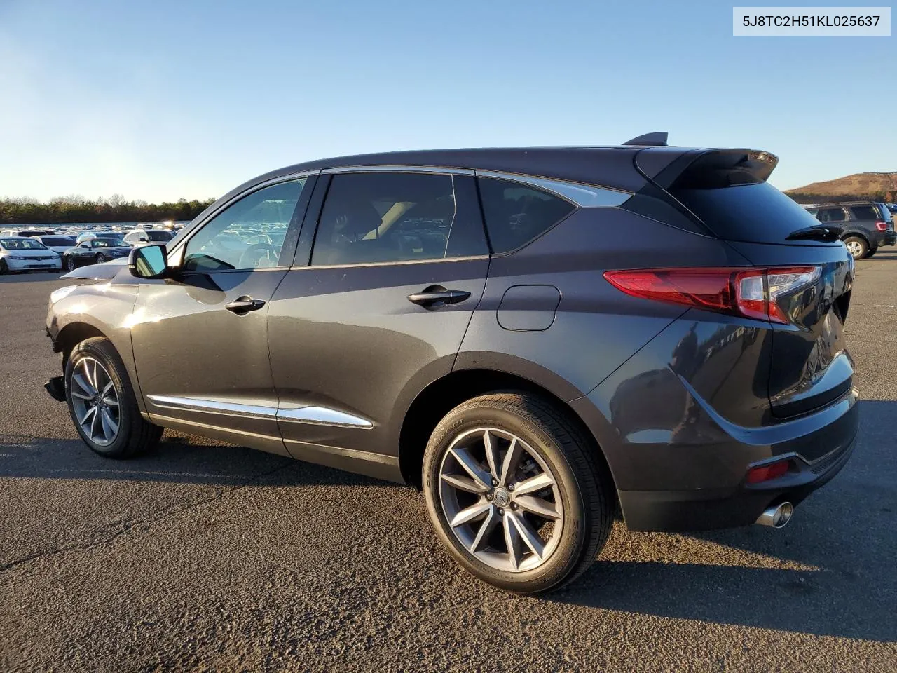 2019 Acura Rdx Technology VIN: 5J8TC2H51KL025637 Lot: 80392264