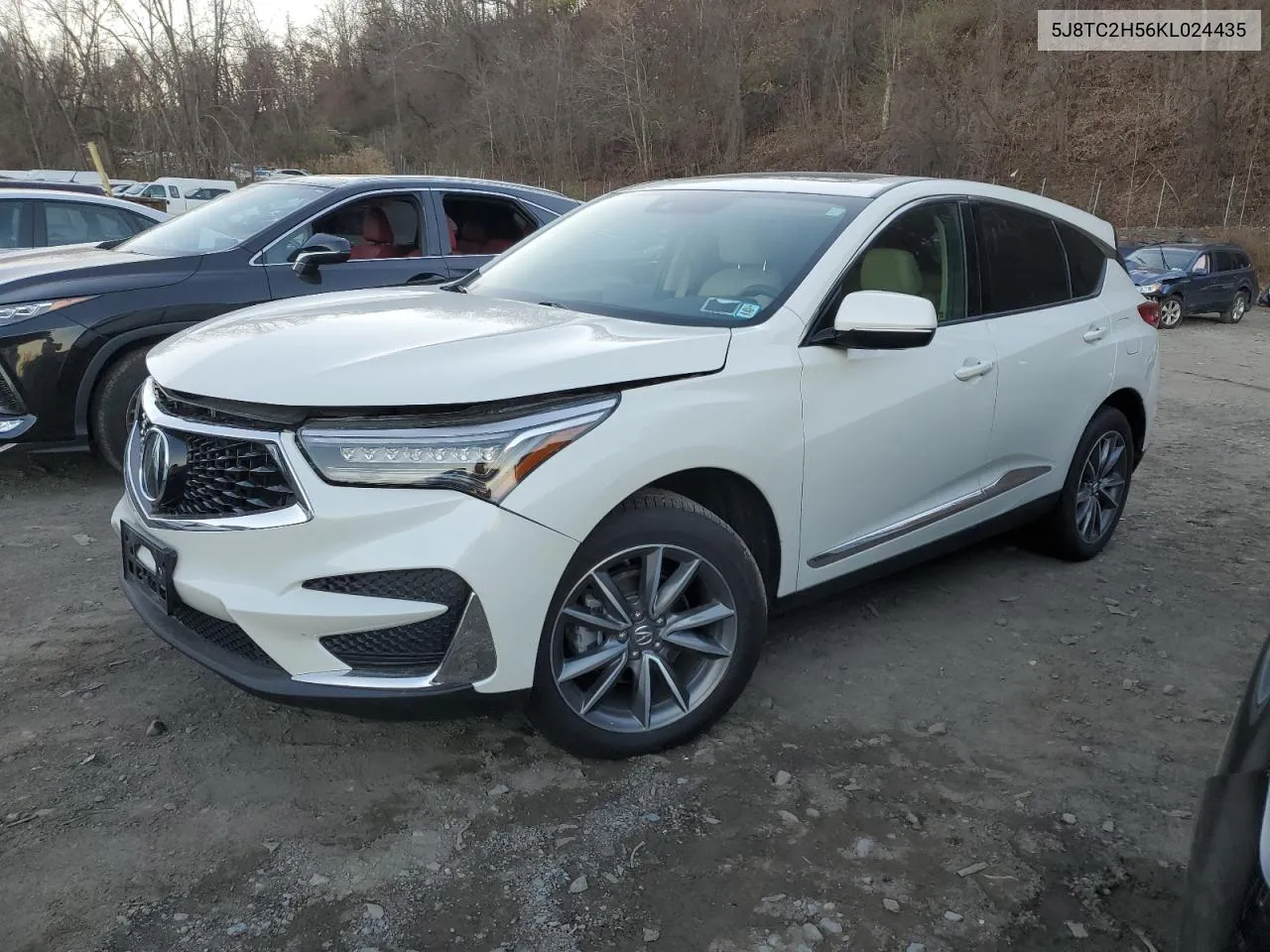 2019 Acura Rdx Technology VIN: 5J8TC2H56KL024435 Lot: 80548224