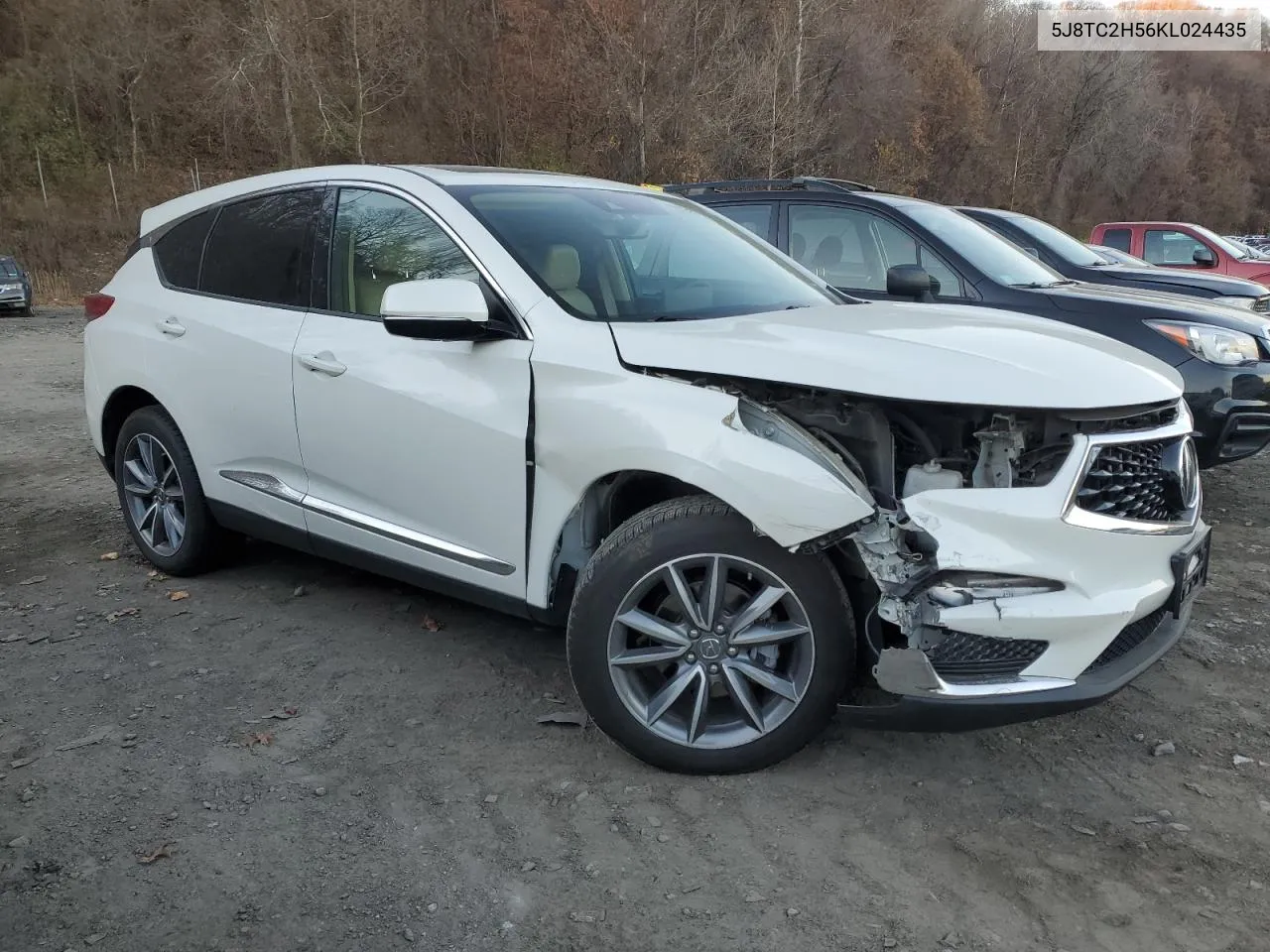 2019 Acura Rdx Technology VIN: 5J8TC2H56KL024435 Lot: 80548224