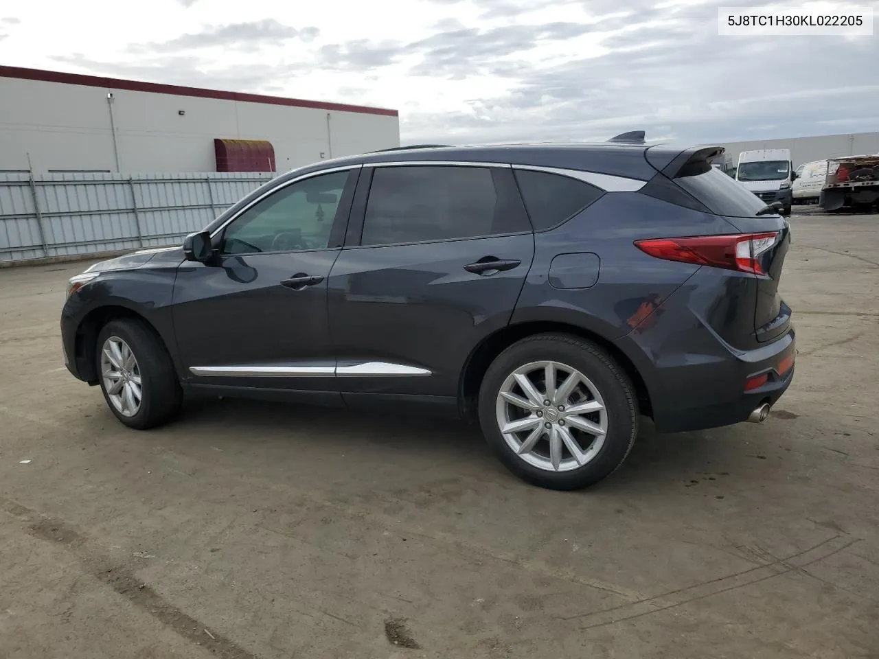 2019 Acura Rdx VIN: 5J8TC1H30KL022205 Lot: 80713054