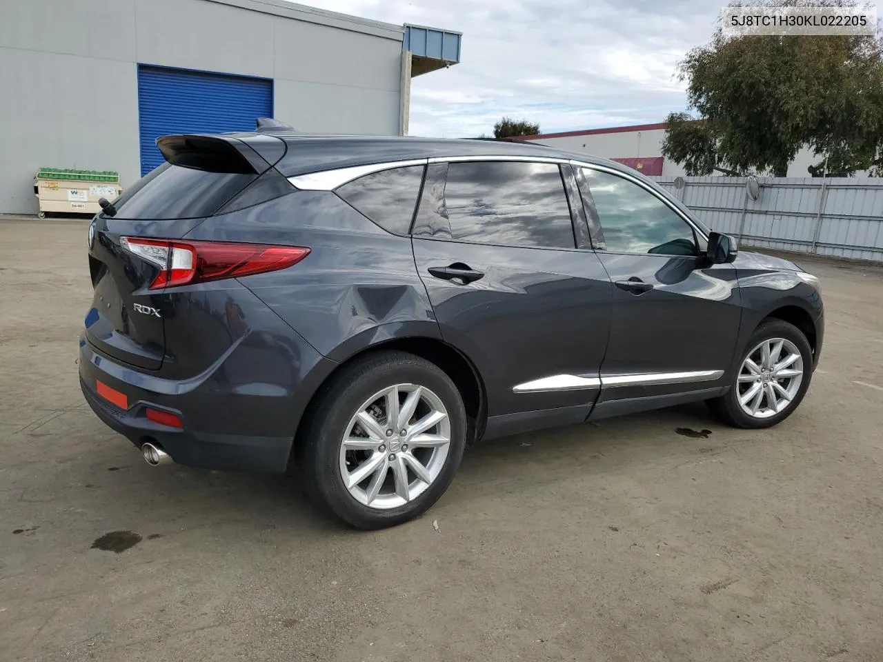 2019 Acura Rdx VIN: 5J8TC1H30KL022205 Lot: 80713054