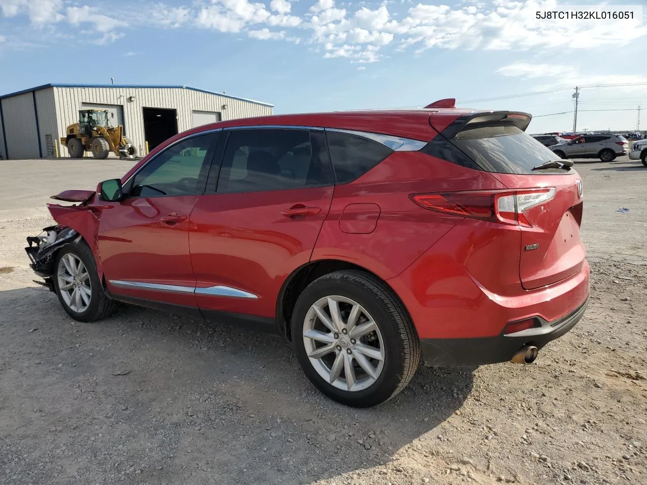 2019 Acura Rdx VIN: 5J8TC1H32KL016051 Lot: 80969504