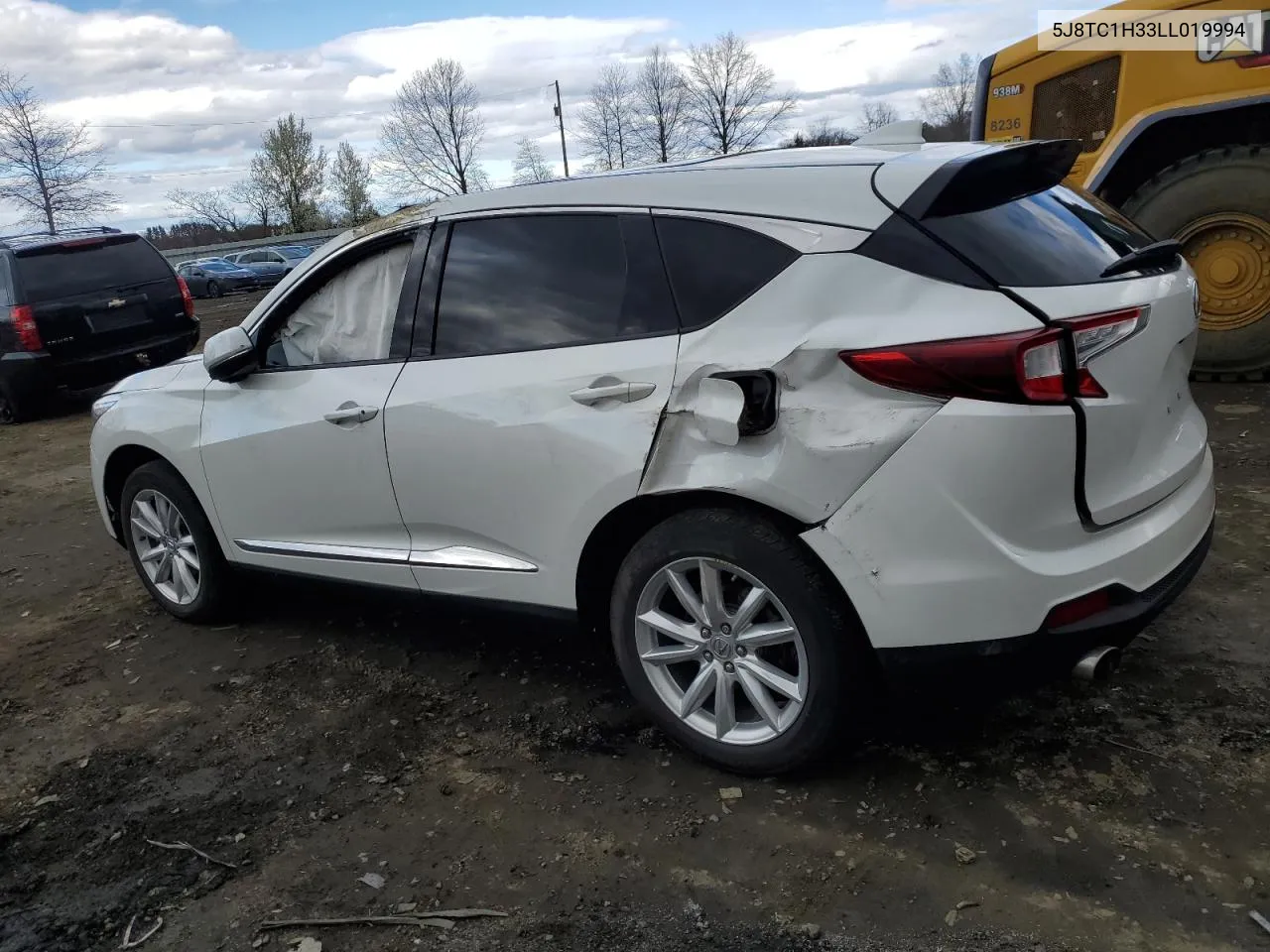 2020 Acura Rdx VIN: 5J8TC1H33LL019994 Lot: 49431264