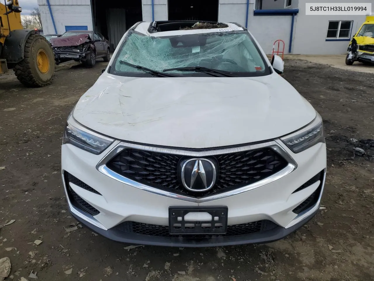 2020 Acura Rdx VIN: 5J8TC1H33LL019994 Lot: 49431264