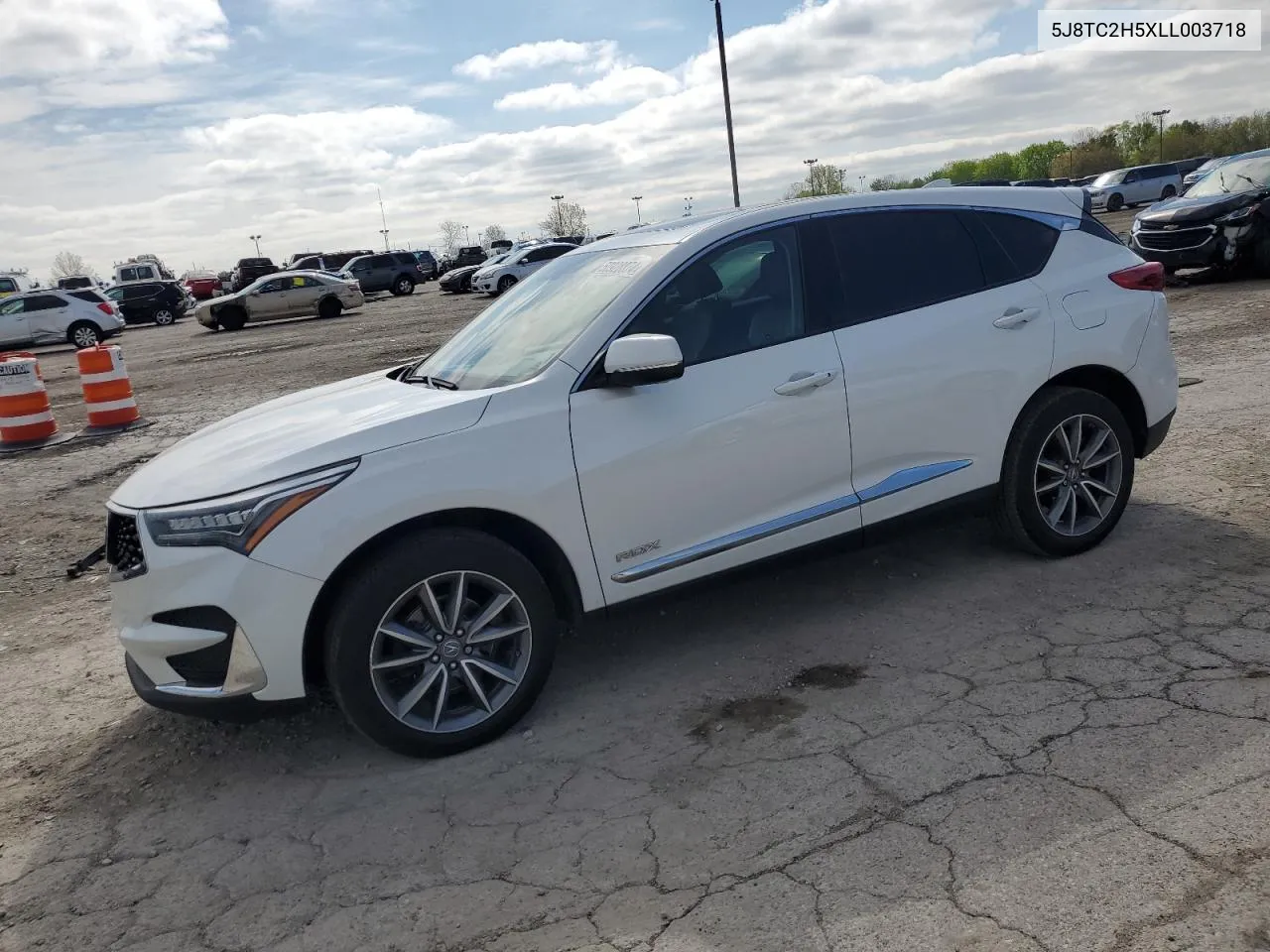 2020 Acura Rdx Technology VIN: 5J8TC2H5XLL003718 Lot: 50928874