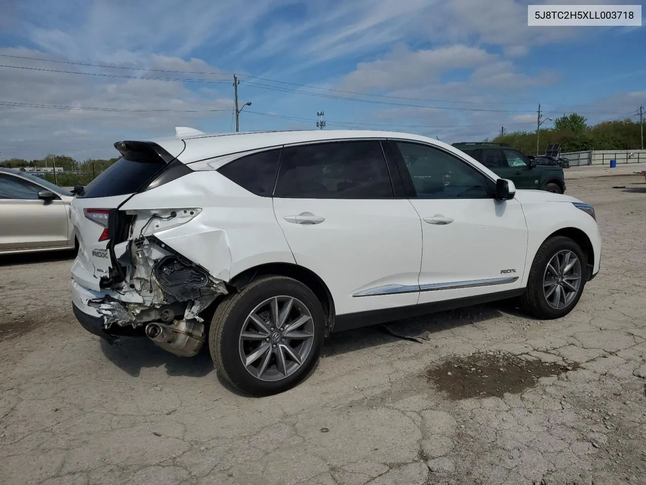 2020 Acura Rdx Technology VIN: 5J8TC2H5XLL003718 Lot: 50928874