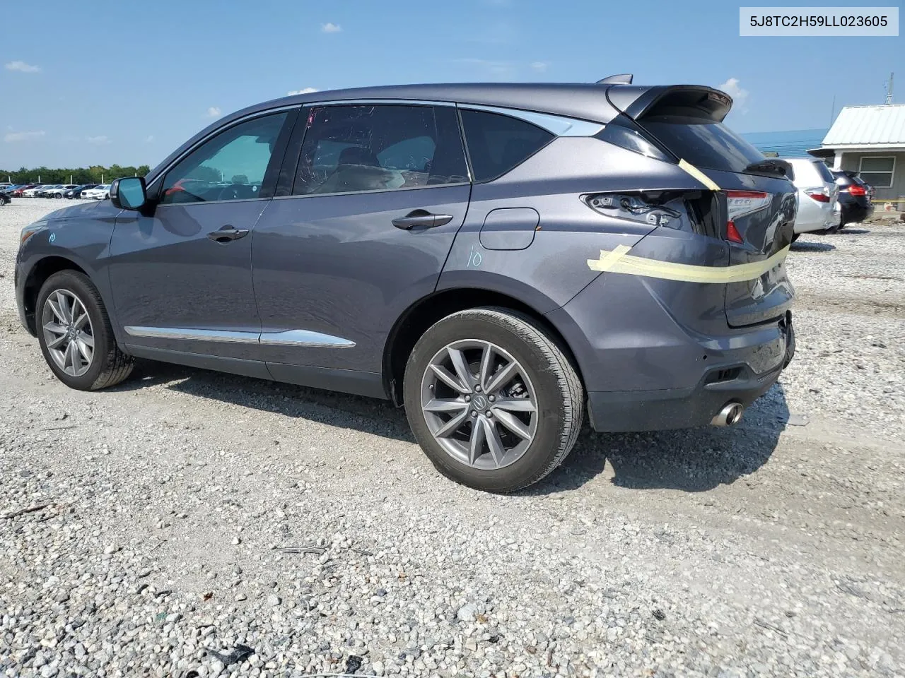 2020 Acura Rdx Technology VIN: 5J8TC2H59LL023605 Lot: 62823684