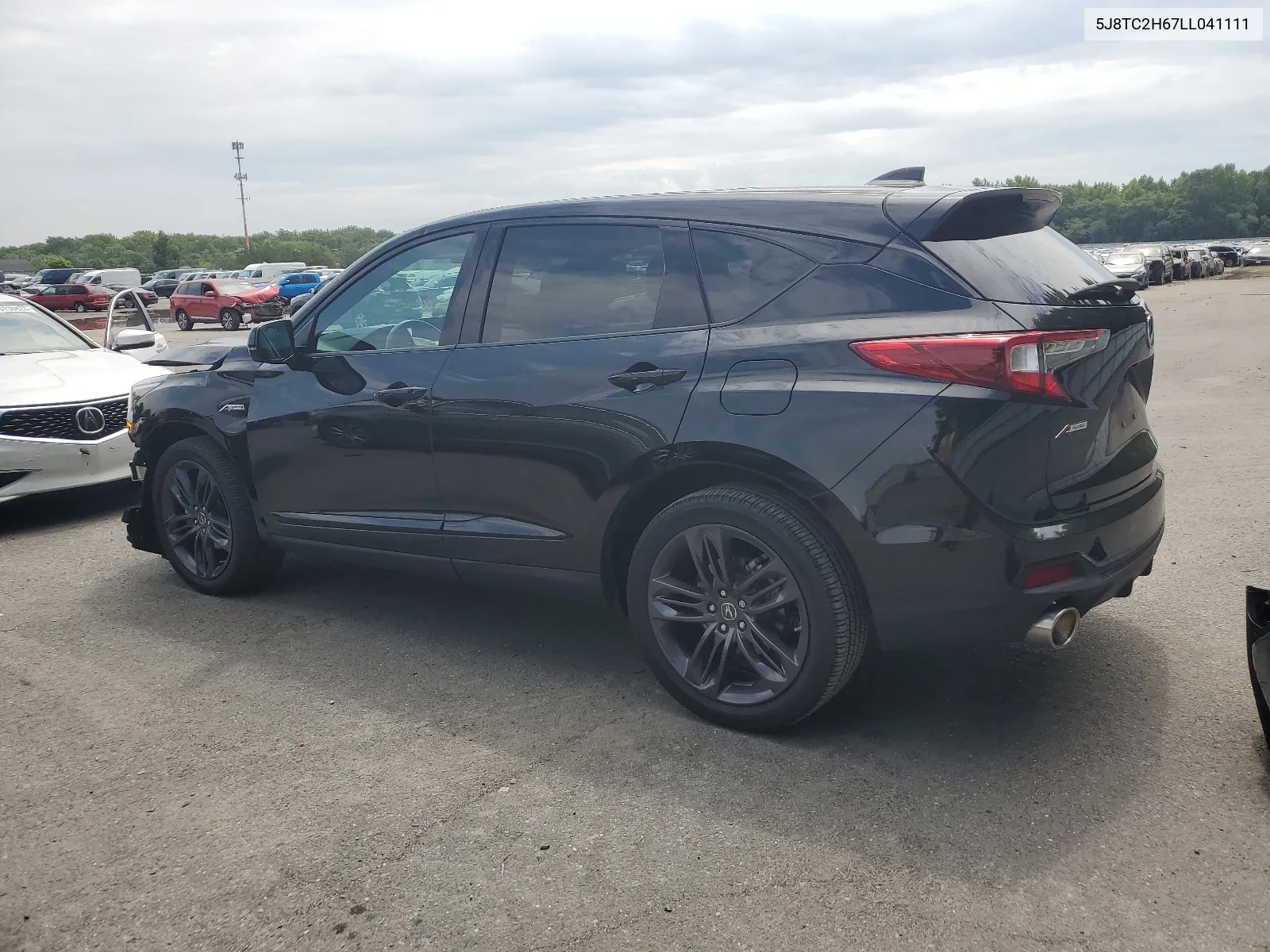 2020 Acura Rdx A-Spec VIN: 5J8TC2H67LL041111 Lot: 63673234