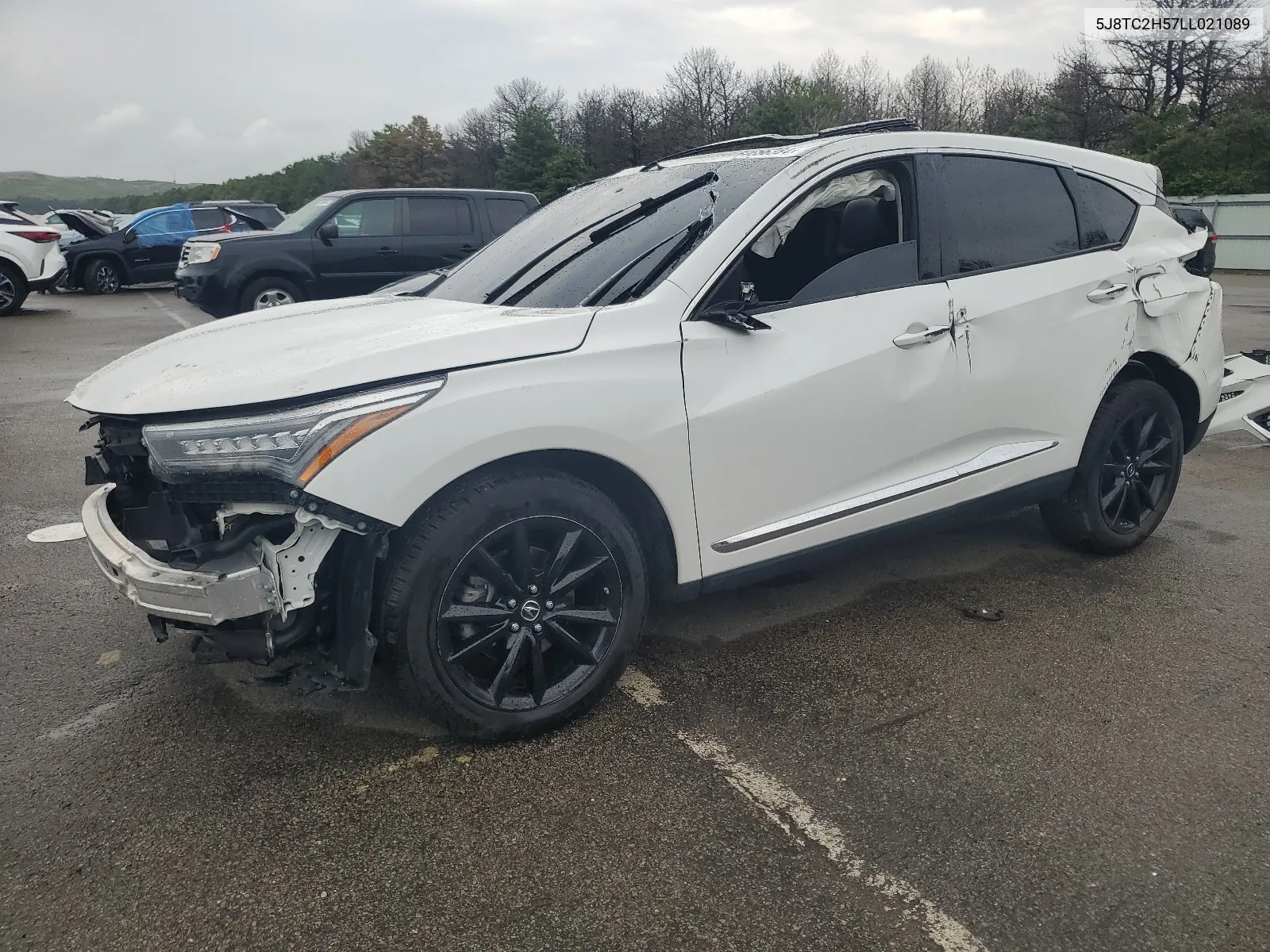 2020 Acura Rdx Technology VIN: 5J8TC2H57LL021089 Lot: 64656384