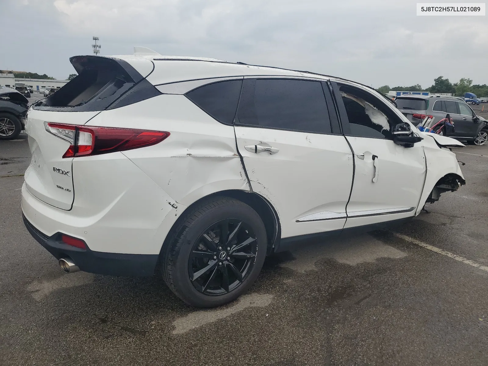 2020 Acura Rdx Technology VIN: 5J8TC2H57LL021089 Lot: 64656384