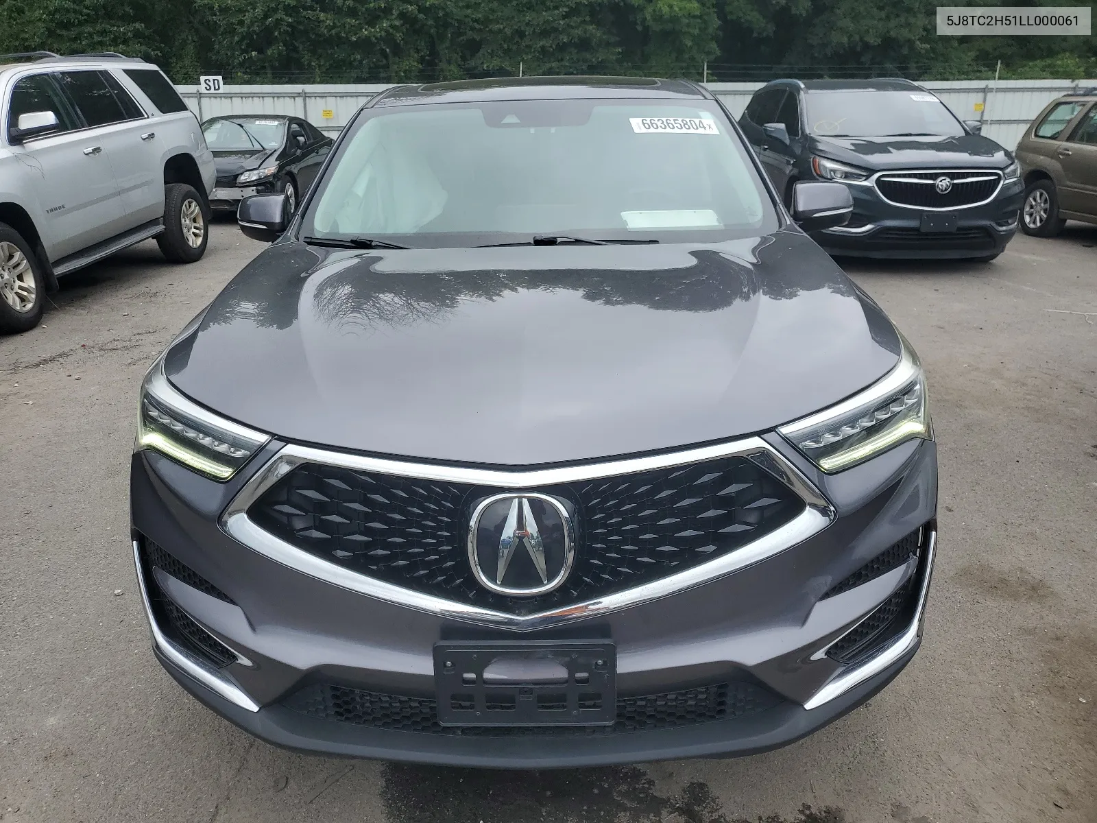 2020 Acura Rdx Technology VIN: 5J8TC2H51LL000061 Lot: 66365804