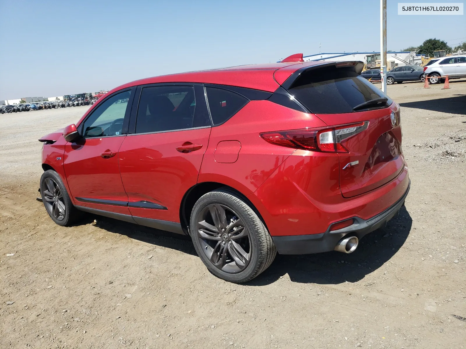 2020 Acura Rdx A-Spec VIN: 5J8TC1H67LL020270 Lot: 67305334