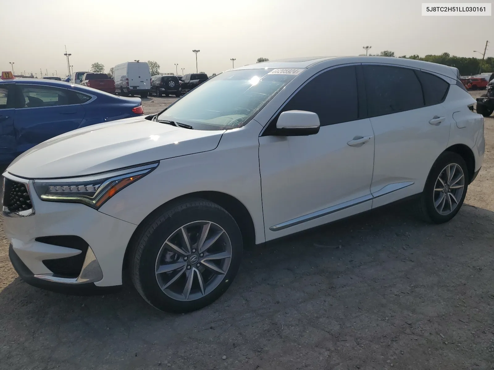 2020 Acura Rdx Technology VIN: 5J8TC2H51LL030161 Lot: 68205924