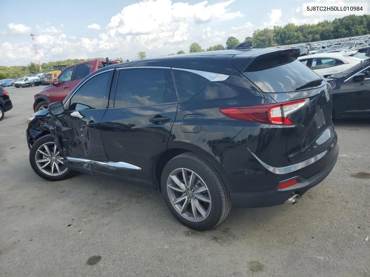 2020 Acura Rdx Technology VIN: 5J8TC2H50LL010984 Lot: 68770414