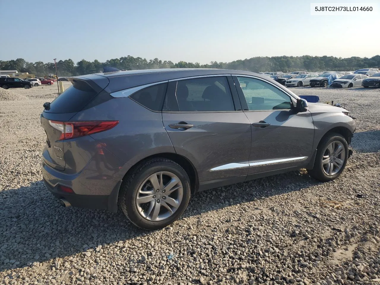 2020 Acura Rdx Advance VIN: 5J8TC2H73LL014660 Lot: 69455264