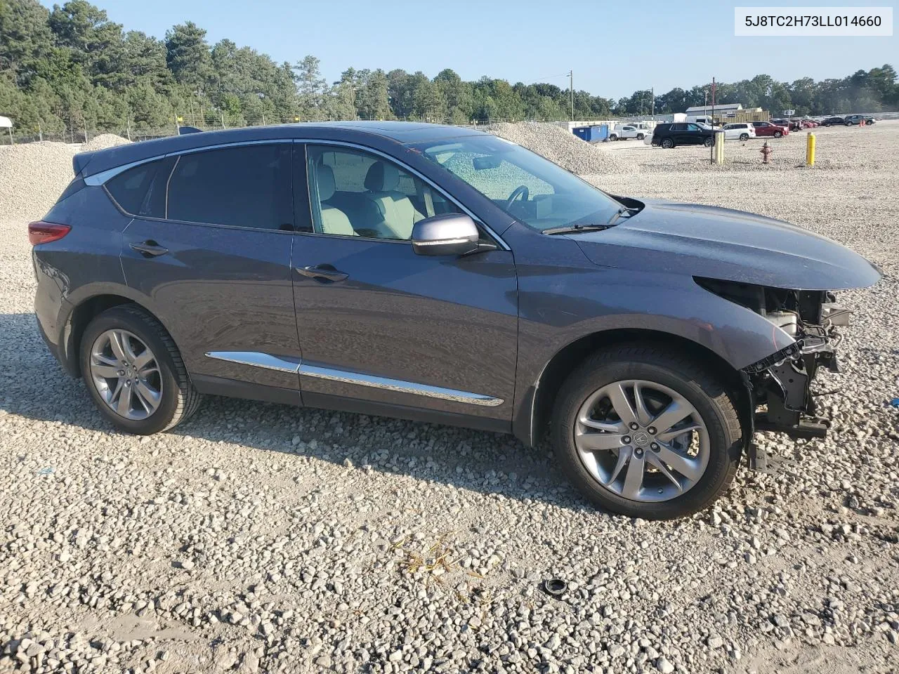 2020 Acura Rdx Advance VIN: 5J8TC2H73LL014660 Lot: 69455264