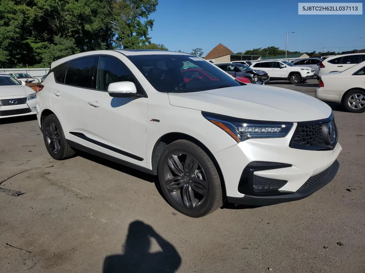 2020 Acura Rdx A-Spec VIN: 5J8TC2H62LL037113 Lot: 69588444