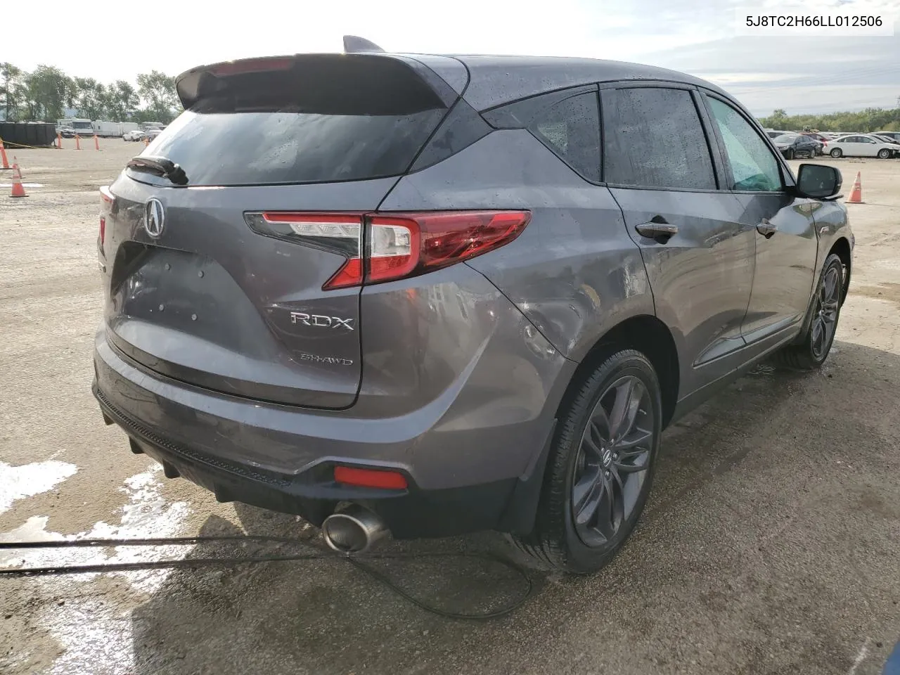 2020 Acura Rdx A-Spec VIN: 5J8TC2H66LL012506 Lot: 70629544