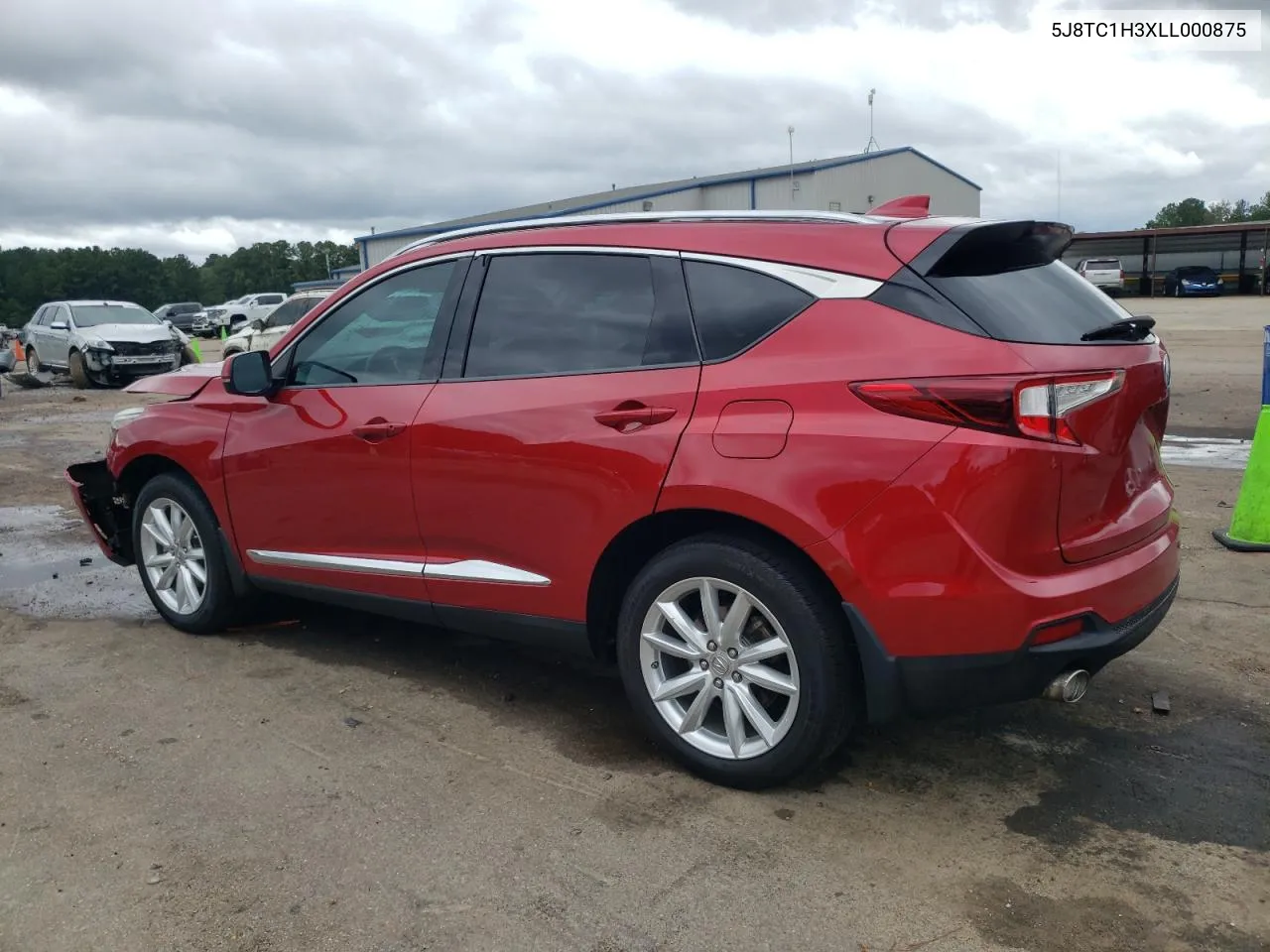 2020 Acura Rdx VIN: 5J8TC1H3XLL000875 Lot: 71359264