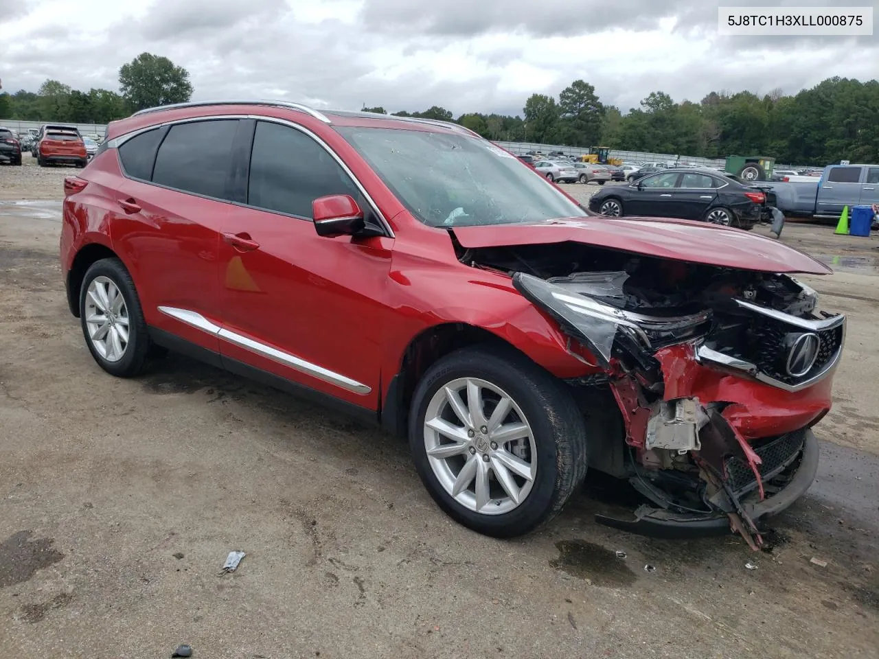 2020 Acura Rdx VIN: 5J8TC1H3XLL000875 Lot: 71359264