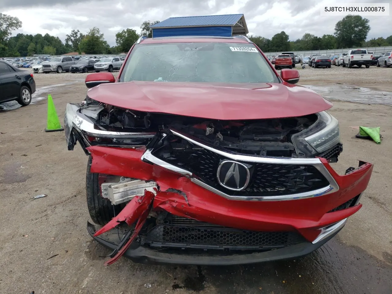 5J8TC1H3XLL000875 2020 Acura Rdx