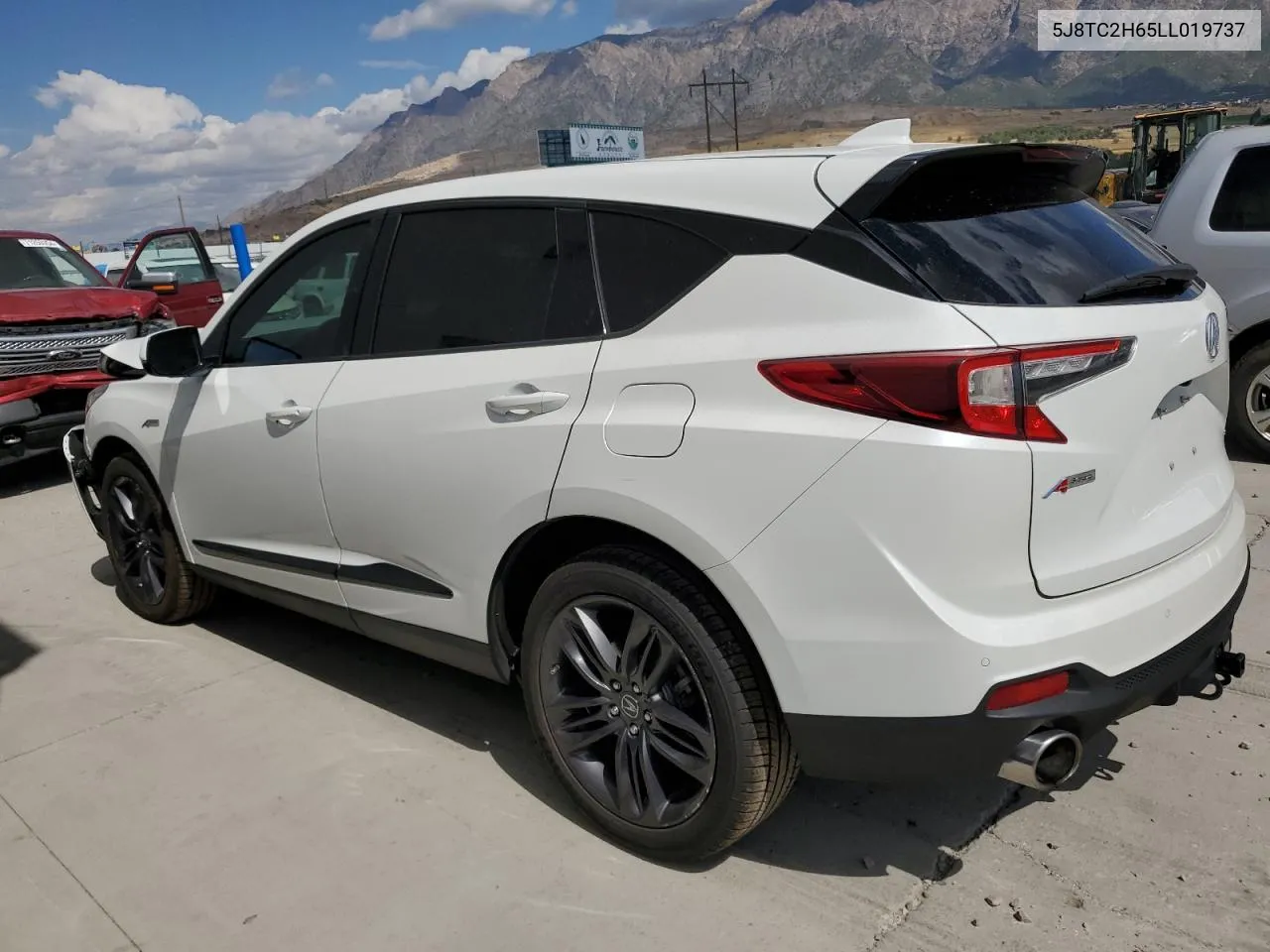 2020 Acura Rdx A-Spec VIN: 5J8TC2H65LL019737 Lot: 71483994