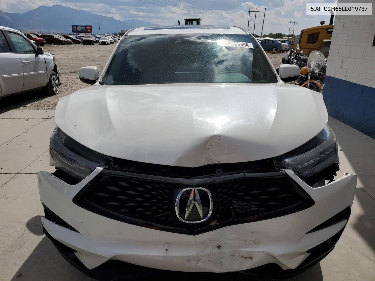 2020 Acura Rdx A-Spec VIN: 5J8TC2H65LL019737 Lot: 71483994