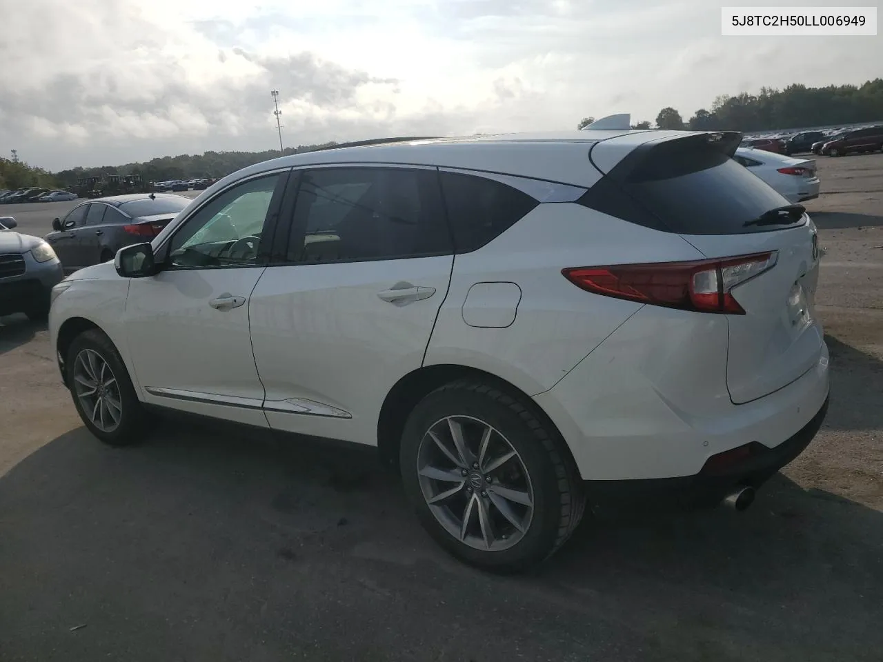 2020 Acura Rdx Technology VIN: 5J8TC2H50LL006949 Lot: 71574234