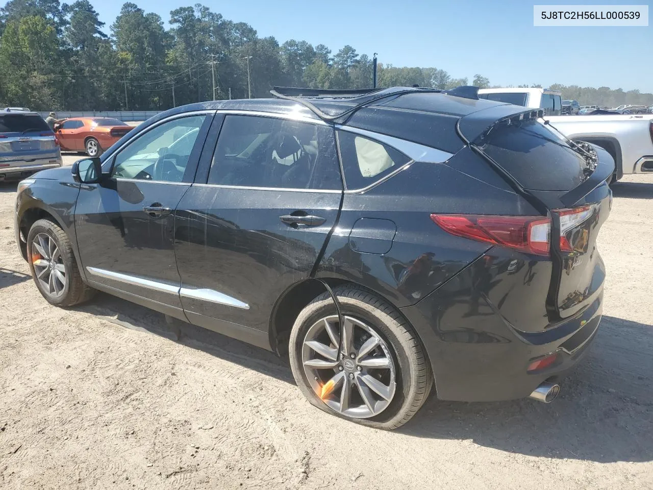 2020 Acura Rdx Technology VIN: 5J8TC2H56LL000539 Lot: 72062534