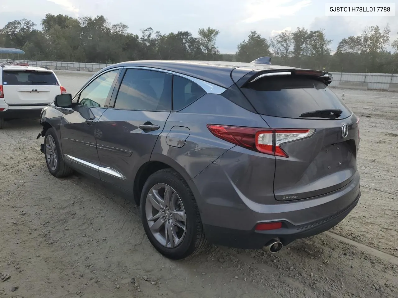 2020 Acura Rdx Advance VIN: 5J8TC1H78LL017788 Lot: 72232264