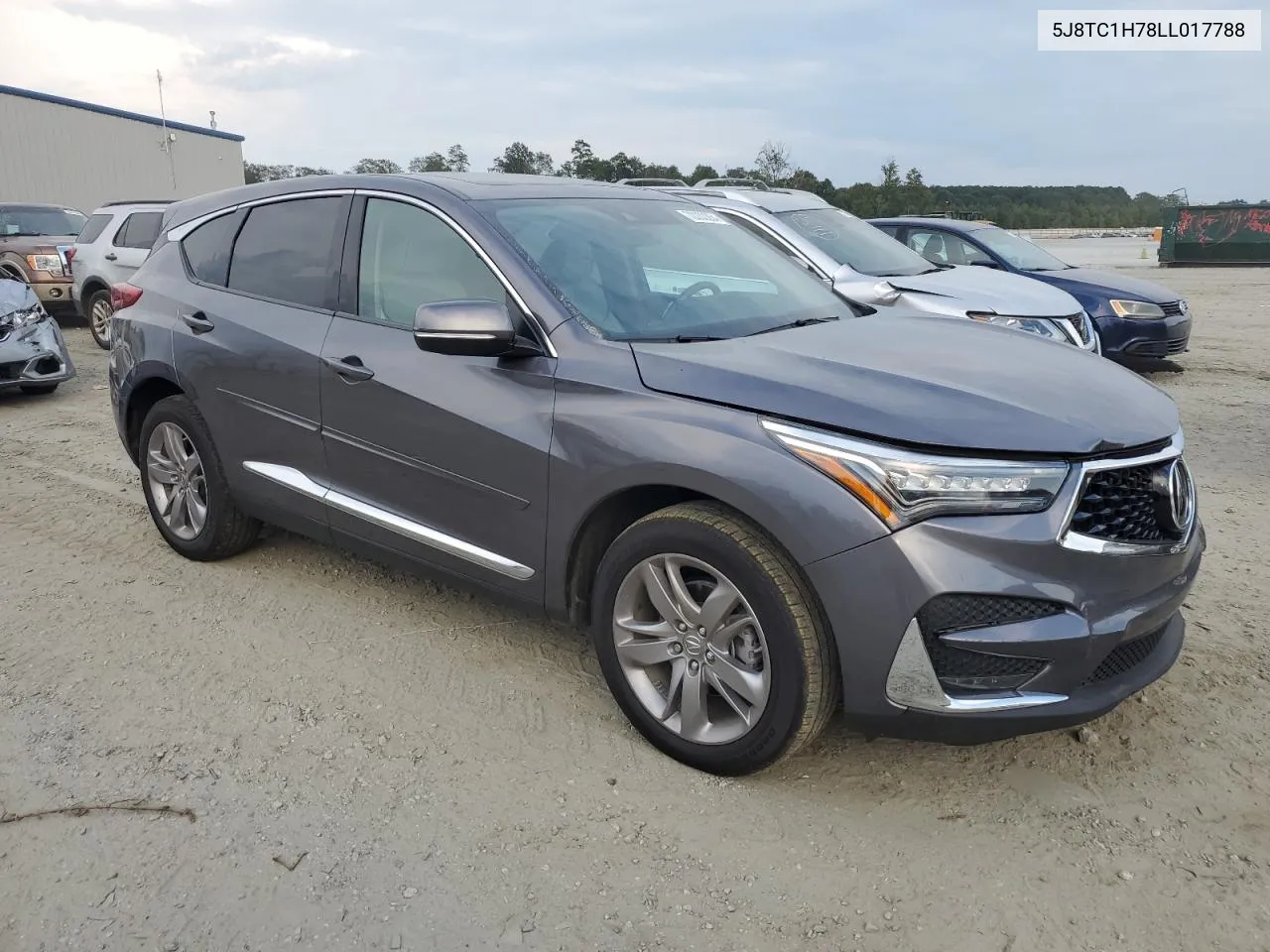 2020 Acura Rdx Advance VIN: 5J8TC1H78LL017788 Lot: 72232264