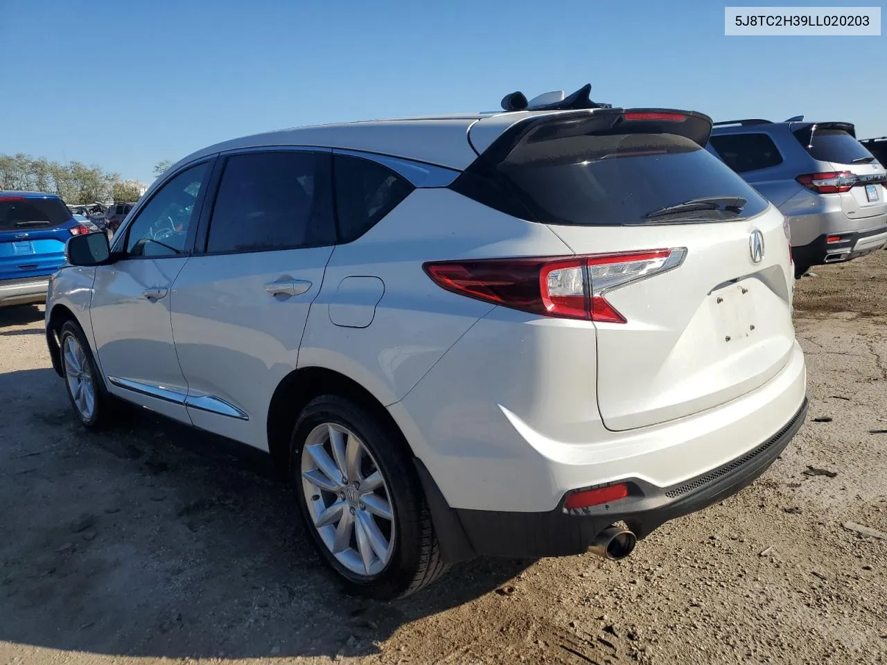 2020 Acura Rdx VIN: 5J8TC2H39LL020203 Lot: 72374514