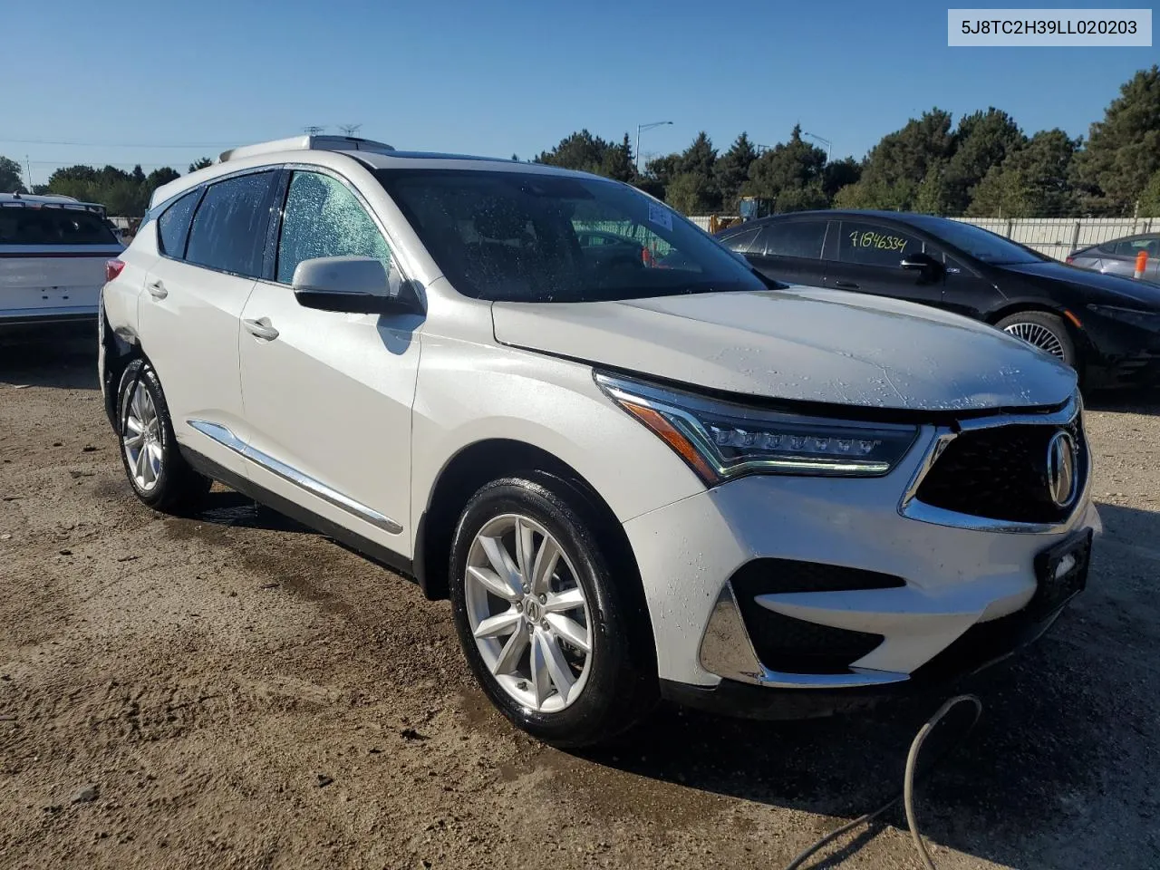 2020 Acura Rdx VIN: 5J8TC2H39LL020203 Lot: 72374514