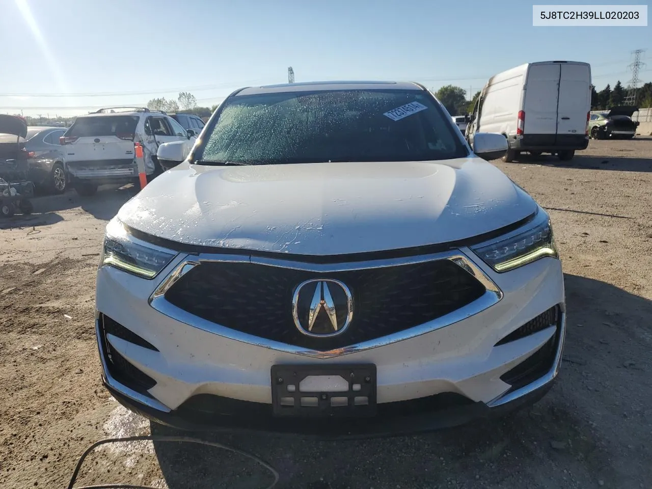 2020 Acura Rdx VIN: 5J8TC2H39LL020203 Lot: 72374514