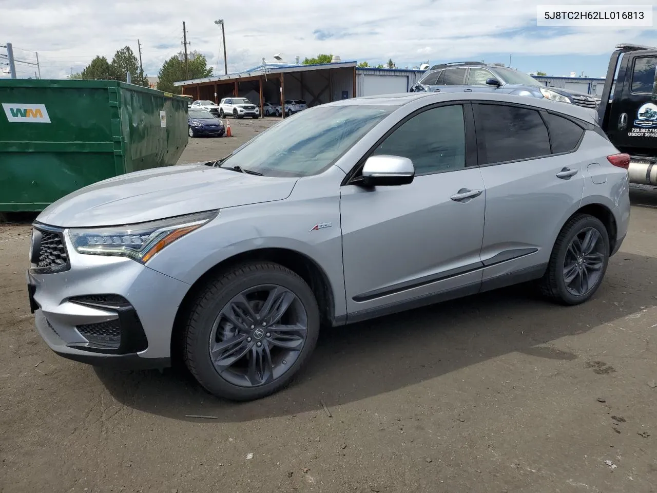 2020 Acura Rdx A-Spec VIN: 5J8TC2H62LL016813 Lot: 72594624