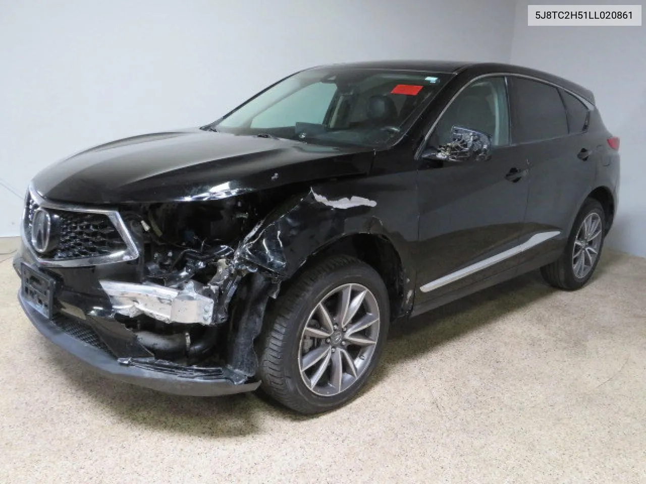 2020 Acura Rdx Technology VIN: 5J8TC2H51LL020861 Lot: 73009904