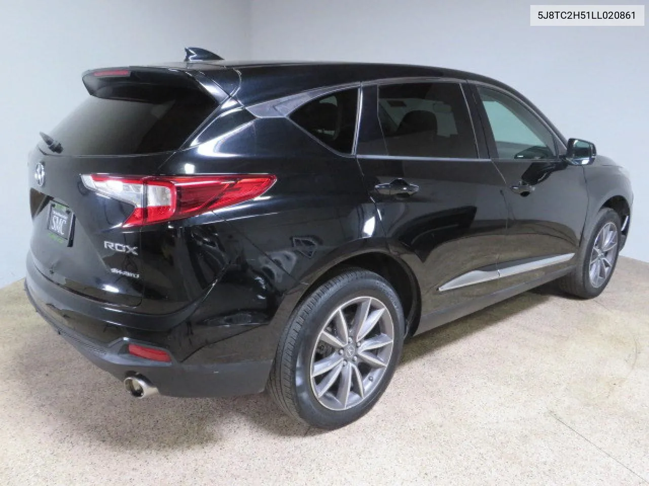 2020 Acura Rdx Technology VIN: 5J8TC2H51LL020861 Lot: 73009904