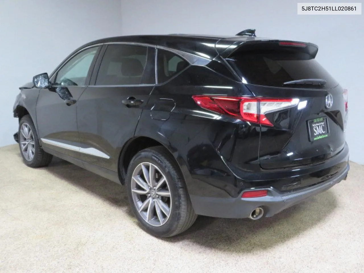 2020 Acura Rdx Technology VIN: 5J8TC2H51LL020861 Lot: 73009904