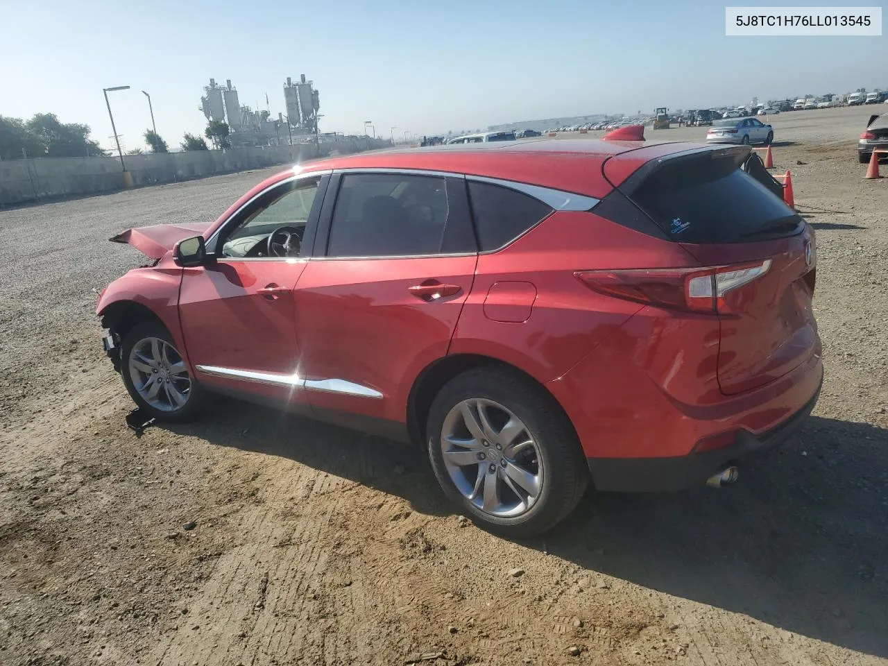 2020 Acura Rdx Advance VIN: 5J8TC1H76LL013545 Lot: 73603264