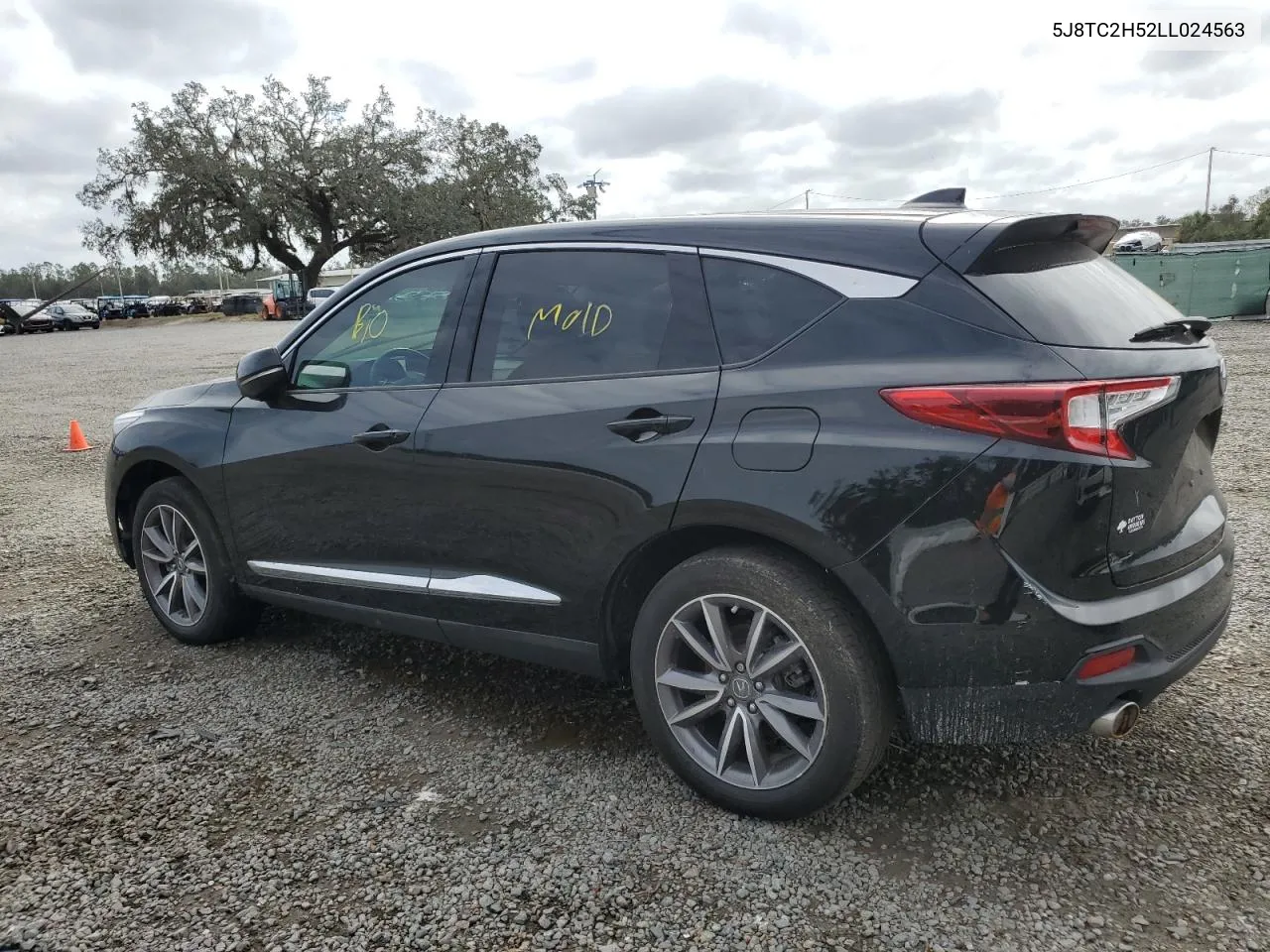 2020 Acura Rdx Technology VIN: 5J8TC2H52LL024563 Lot: 74694834