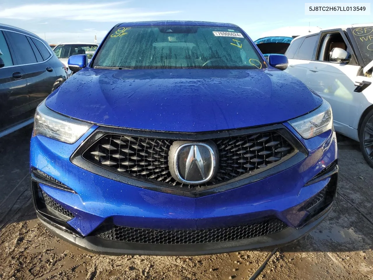 2020 Acura Rdx A-Spec VIN: 5J8TC2H67LL013549 Lot: 76906624