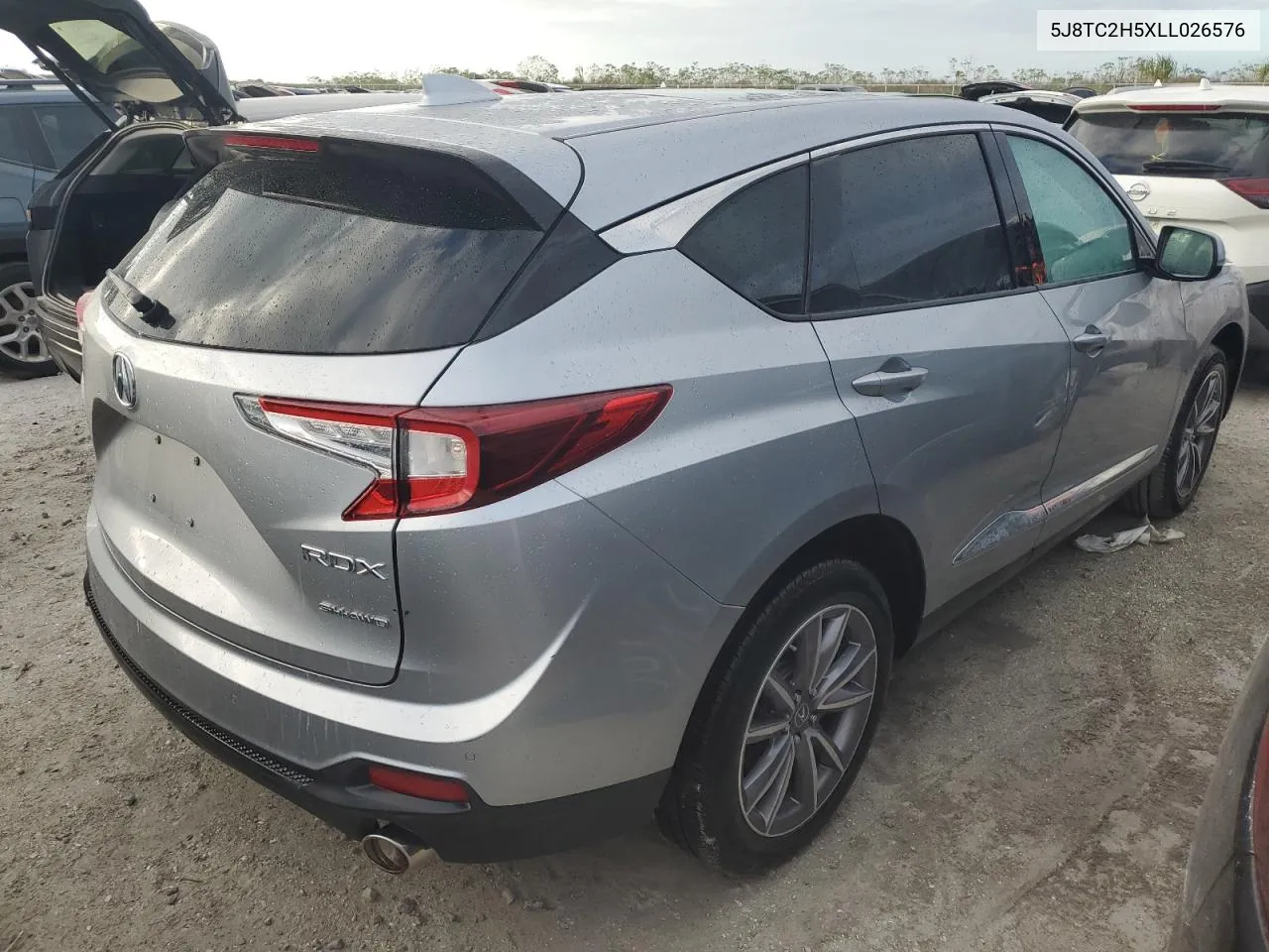 2020 Acura Rdx Technology VIN: 5J8TC2H5XLL026576 Lot: 76950734