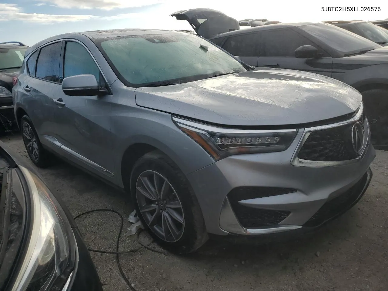 2020 Acura Rdx Technology VIN: 5J8TC2H5XLL026576 Lot: 76950734