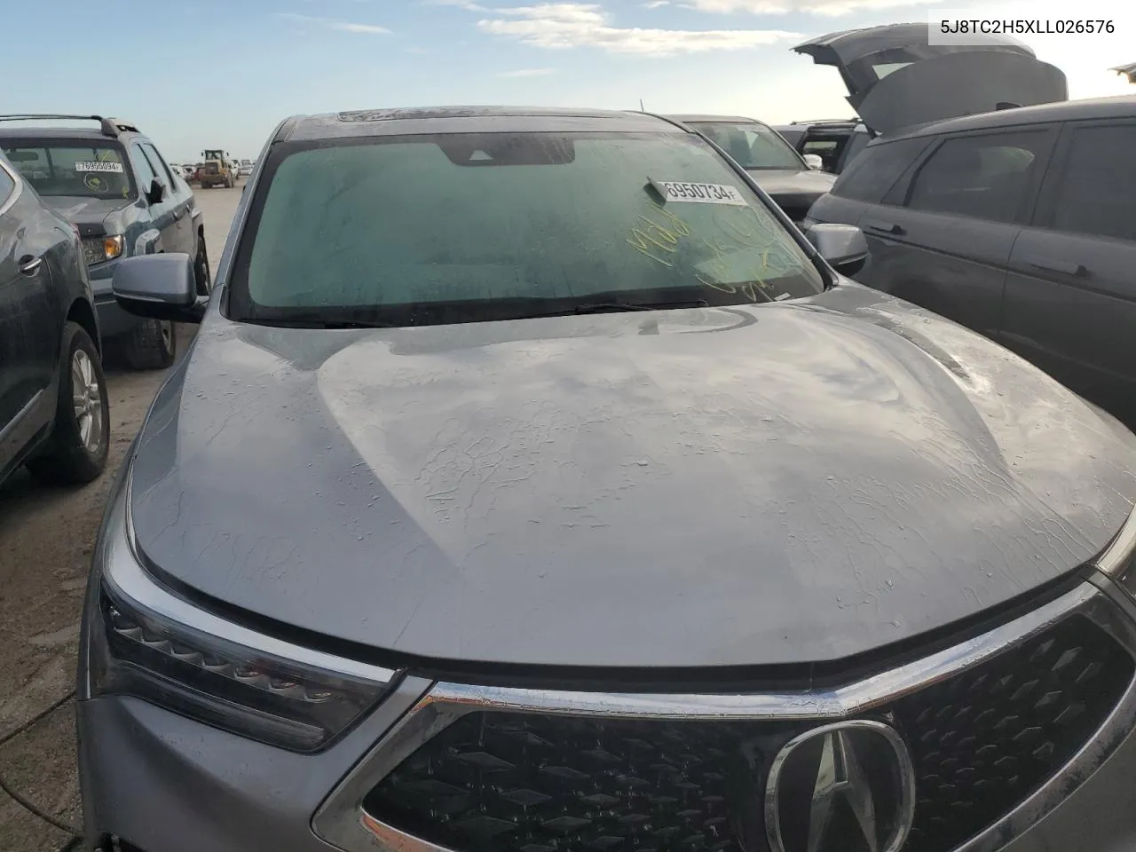 2020 Acura Rdx Technology VIN: 5J8TC2H5XLL026576 Lot: 76950734