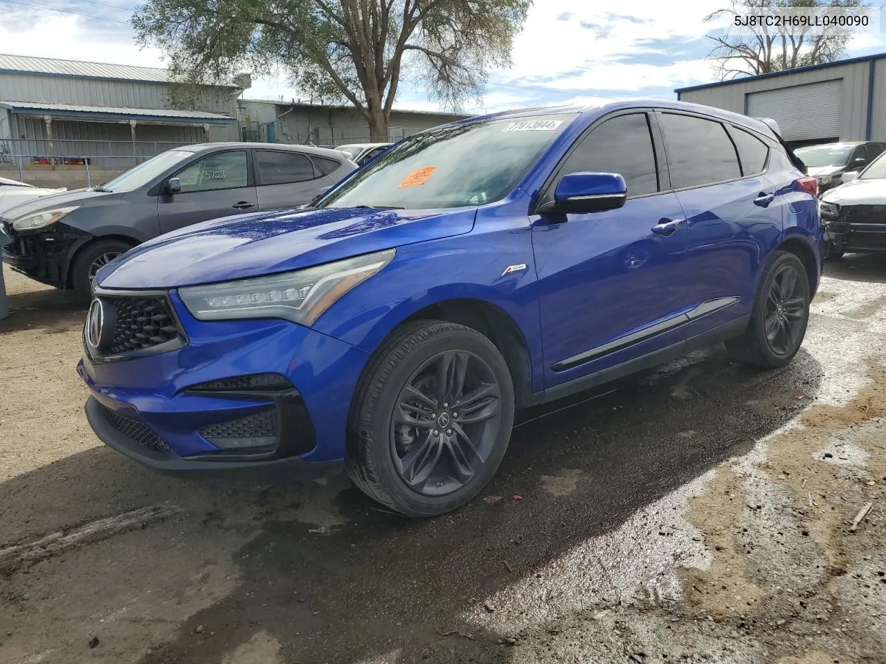 2020 Acura Rdx A-Spec VIN: 5J8TC2H69LL040090 Lot: 77013844