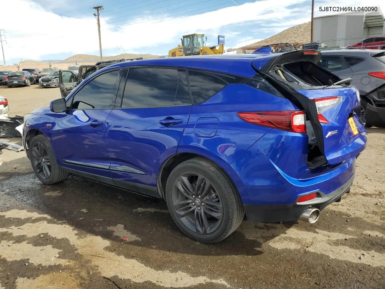 2020 Acura Rdx A-Spec VIN: 5J8TC2H69LL040090 Lot: 77013844