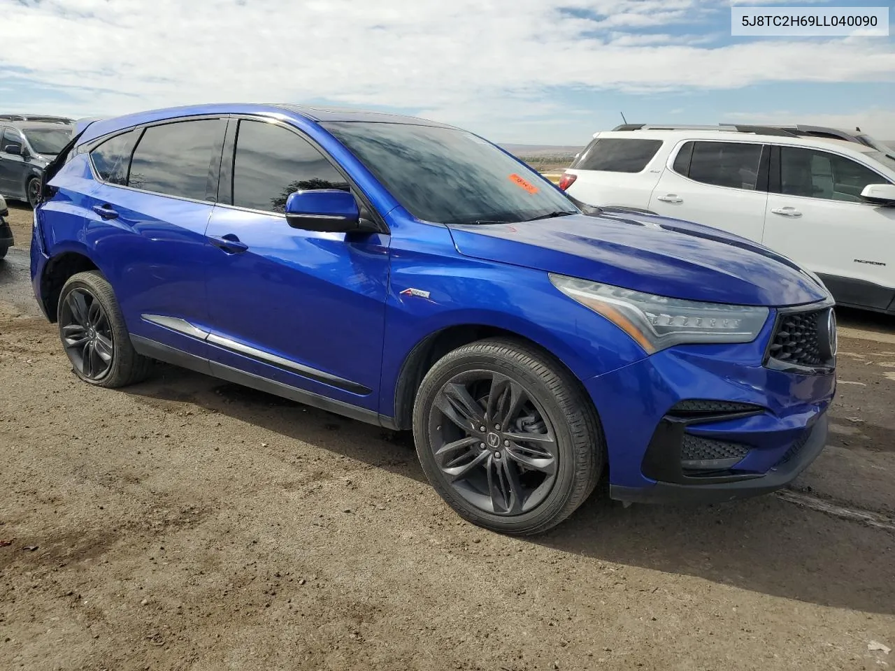 2020 Acura Rdx A-Spec VIN: 5J8TC2H69LL040090 Lot: 77013844